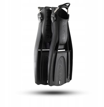 Cressi Origin LD Technische Duikvinnen - Zwart L/XL (44-47)