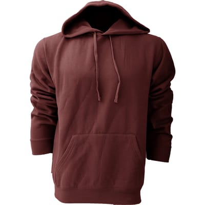 Russell Kleuren Heren Hooded Sweatshirt / Hoodie (Bourgondië)