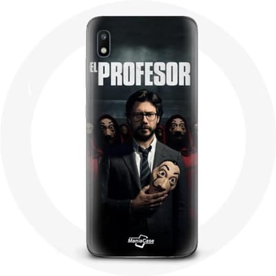 Hoesje voor Samsung Galaxy A10 La Casa De Papel El Profesor