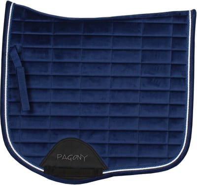 Pagony Work Velours Zadeldek - Maat: Full - Petrol - Polyester
