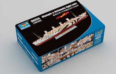 Trumpeter Modelbouwpakket Schepen - 06655 Verlichting Set voor Olympic of Britannic Schip Plastic - 1:200 - Modelbouw