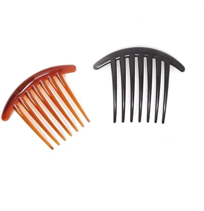 Dailygoods- Haarspeldjes Professionele Grip - Haaraccessoires Franse Knot - 7 Tanden - Duurzaam Kunststof - Sterke Fixatiekracht - Zacht voor Hoofdhuid - Haarkam