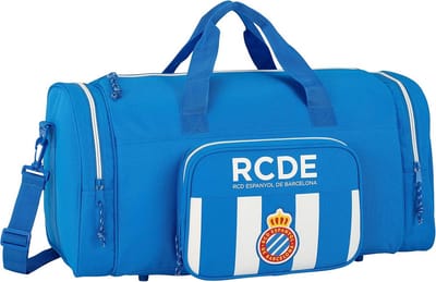 Officiële Sporttas Blauw Wit Voetbalclub Schooltas Rugzak