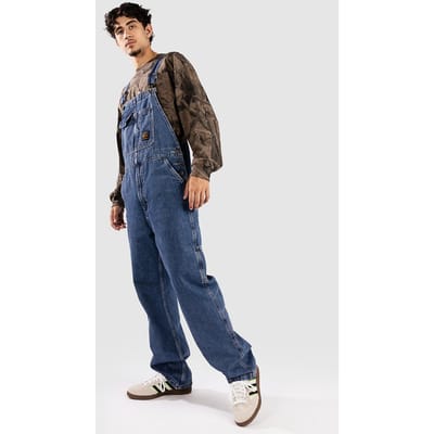 Levi's Loose Overalls Denim Tuinbroek blauw