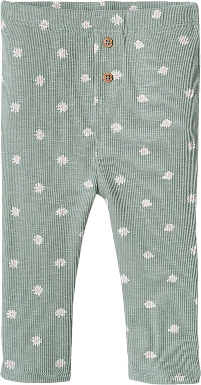 Vertbaudet Effen geribbelde legging voor baby