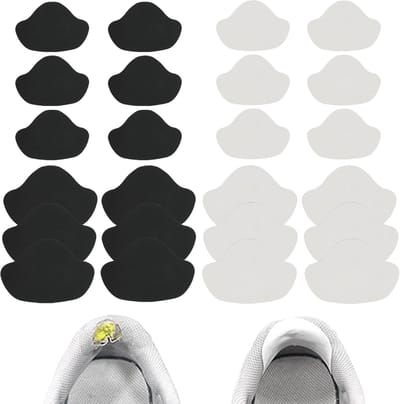 12 paar hielbeschermers voor schoenen, zelfklevende hielpads voor herstel en bescherming, duurzame hielstickers voor extra comfort