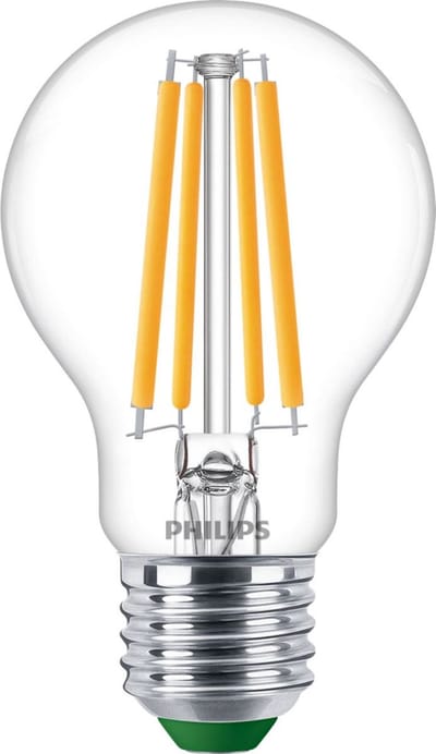 Philips MASTER LED Lamp Ultra Efficient E27 Peer Helder 4W 840lm - 827 Zeer Warm Wit | Vervangt 60W