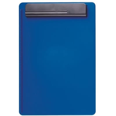 MAUL Klembord MAULgo A4 staand formaat PS kunststof blauw