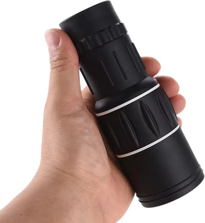 10x42 Monoculaire Telescoop met Hoge Vergroting – Dubbele Focus, Optische Zoom voor Lange Afstand, Nachtobservatie en Vogels Kijken