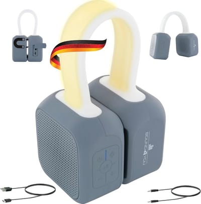Draagbare Bluetooth Luidspreker met Licht en TWS Stereo | Waterdicht en Oplaadbaar | 1500 mAh Batterij