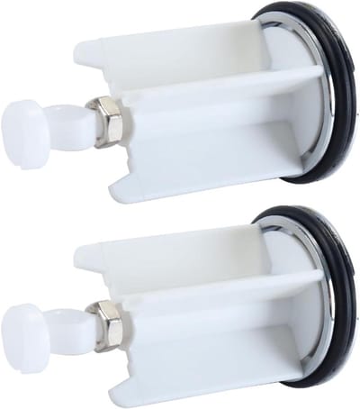 Afvoerplug 40mm - Messing Kunststof Vervanging - Verstelbare Hoogte - Betrouwbare Waterdichting - SnelShoppen