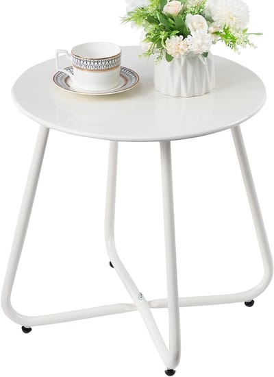 Salontafel Buiten - Bijzettafel voor in de Tuin - Buitentafel - tuinaccessoire