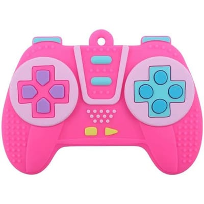 Nieuwe Baby Knaagje Tandjes Game Controller Vorm Siliconen Knaagje Speelgoed voor Baby's 6-12 Maanden Cadeaus Sensorisch Educatief
