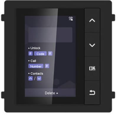 ZubehĂ¶r HIKVision DS-KD-DIS Anzeigemodul