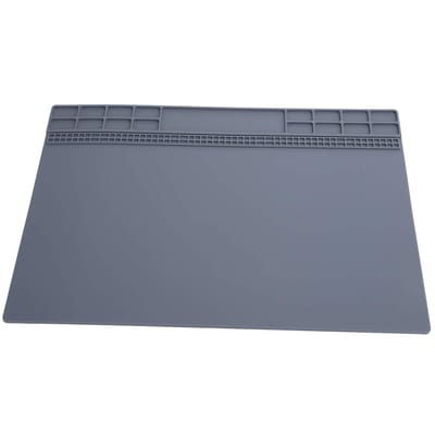 Dailygoods- Reparatiemat Hittebestendig - Antistatische Siliconen Mat - Antislip Rubber Mat - Gereedschap Mat - Horloge Reparatie Tafel - Gemakkelijk te Reinigen - Horloge Reparatie Pad