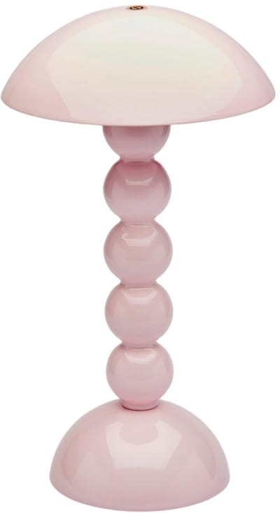 Addison Ross - Bobbin LED tafellamp 30cm Pale Pink - Tafellampen