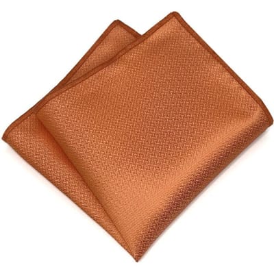 Donkerpatroon Zakdoek Trendy Man Gentleman Kleding Zakelijk Bruiloftspak Subtiel Elegant Effen Vierkante Sjaal 24*24Cm brown