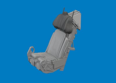 Eduard Modelbouwpakket - 672431 PRINT - Schietstoel voor F-35C - Resin onderdeel - 1:72 - Modelbouw