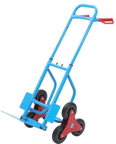 Opvouwbare Trapklimwagen voor Vrachtpakketten - 200 kg Capaciteit met 6 Wielen