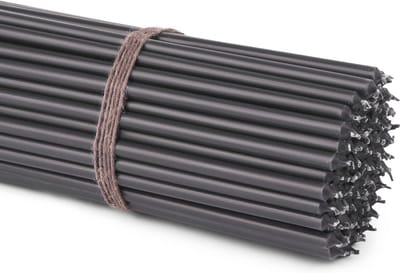 50x Zwarte Druipkaarsen 29 cm - Rituele Kaarsen van Premium Paraffine Wax