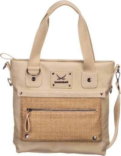 Sansibar Handtas Schoudertas Shopper Sand Beige