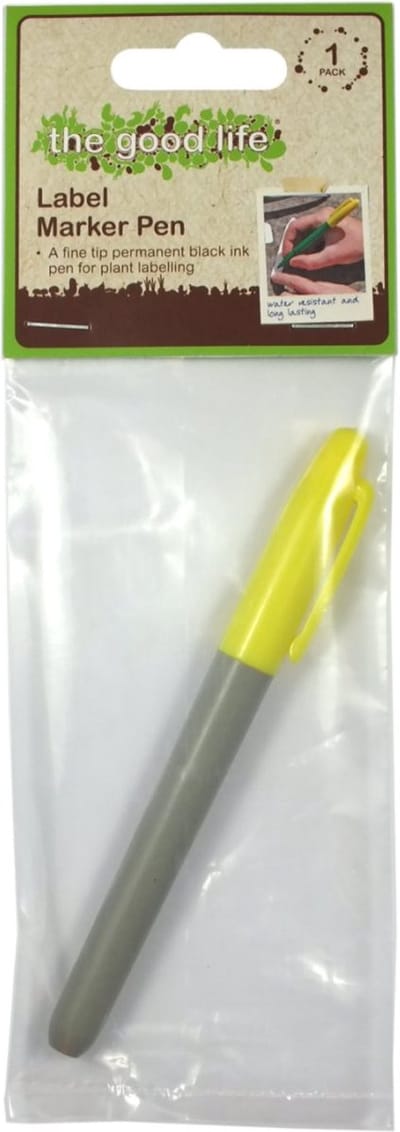 TENAX Label Marker Plantenlabels - The Good Life - Zwart