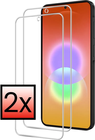 Screenprotector - 2 Stuks - Geschikt voor Samsung Galaxy A27 - Extra Sterk - Beschermglas - Gehard Glas - Tempered Glass - Screen Protector - Bescherm Cover