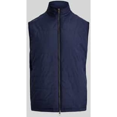 Regular fit bodywarmer van modalmix met wol, model 'PERFORMANCE'