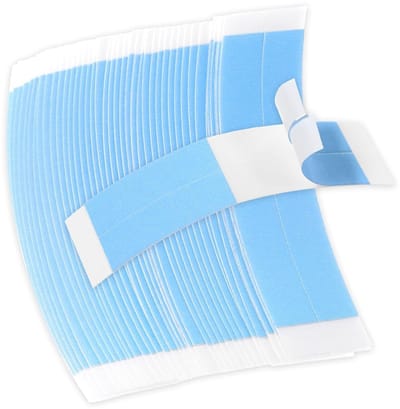 Pack van 60 Dubbelzijdige Plakband voor Wimpers en Haarstukken, Onzichtbaar en Waterproof voor Betrouwbare Fixatie