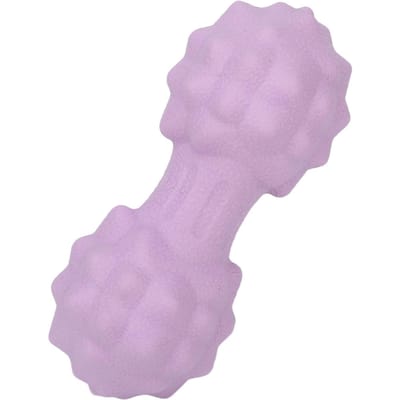 Pinda Massagebal Multi-Directionele Massage Ergonomische Zachte Dubbele Lacrosse Massagebal voor paars