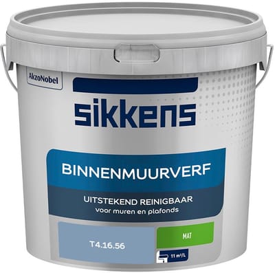 Sikkens - Binnenmuurverf Mat - T4.16.56 - Mengverf - 5 L