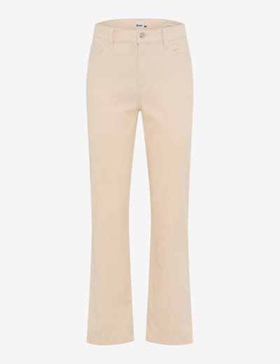 Brax Dames Jeans  Style MAY S DARK ECRU, lichtbeige, maat 36
