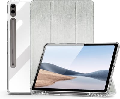 Dux Ducis - Tablet hoes geschikt voor Samsung Galaxy Tab S10 Plus (2024) - Unid Tri-fold Case - Met Pencilhouder en Auto/Wake Functie - Groen
