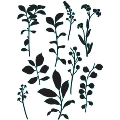 Sizzix Framelits Ponssjabloon by 49 en Market "Fine Stems 02"