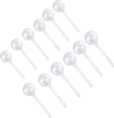 Gieter Ballen - Watergevers Planten - Planten Water Geven - Automatisch Zelfbewaterend - 12 stuks - Transparant
