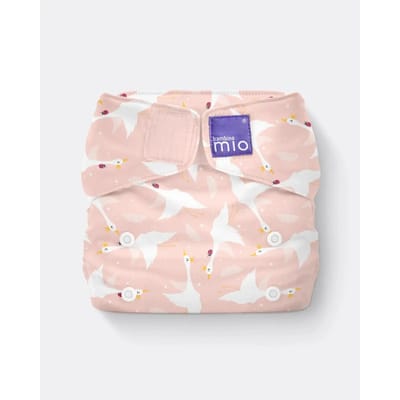 Wasbare all-in-one luier De Nacht in Roze Bambino Mio Miosolo
