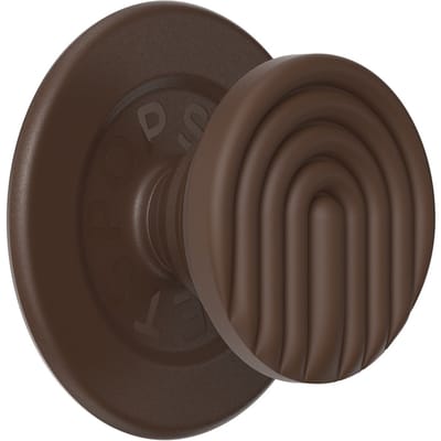 PopSockets PopGrip geschikt voor MagSafe Round - Curves Cocoa