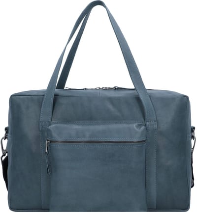 Harold's Bague Schoudertas Leer 40 cm - Jongens - blau