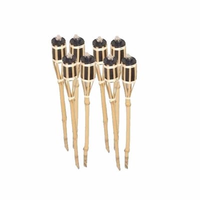 Bamboe Tuinfakkels - set 8 stuks - 61 cm