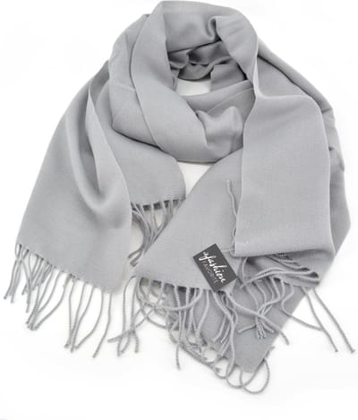 Flore Sjaal - Grijs | 190 x 70 cm | Herfst/Winter | Polyester | Fashion Favorite