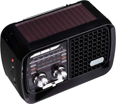 Noodradio - Zwengelradio - Noodradio Opwindbaar en Batterij - Draagbare Radio - Nood Radio - Noodradio Opwindbaar - Zwengelradio met DAB - Zwengelradio DAB