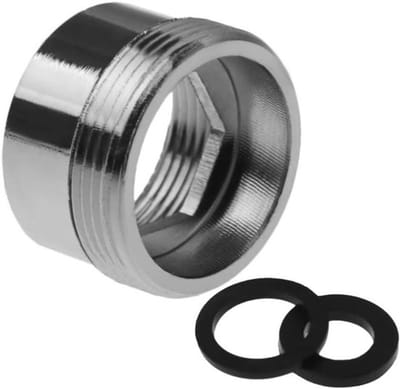 Kraan Water Beluchter Adapter, Messing Kraanwater Filter Beluchter Connector, 18mm tot 22mm NPT Draad Adapter (Vrouwelijk naar Mannelijk)