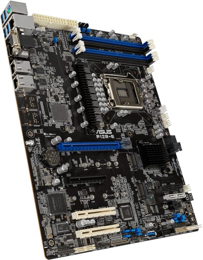 ASUS P12R-E Moederbord - Intel C256 - Intel LGA1200 - DDR4 RAM - ATX