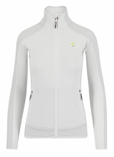 Karpos Odle Fleece Met Volledige Rits Wit XS Vrouw