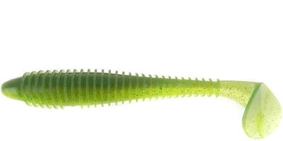 Keitech Swing Impact Fat 3.3 (8,25 cm) Softbait - 7 stuks Lime Chartreuse 424C