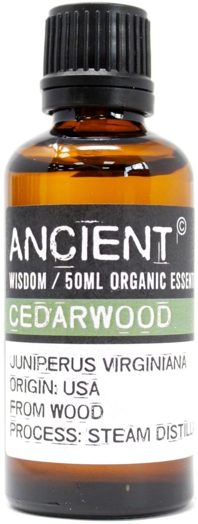 Biologische Etherische Olie Cederhout - 50ml - Essentiële Oliën - Aromatherapie - Essentiële Cederhout Olie