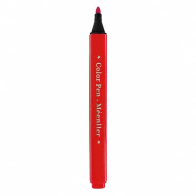 Kinder aquarelstift - donkerrood - grote inktinhoud - enkel stuk - basisverpakking
