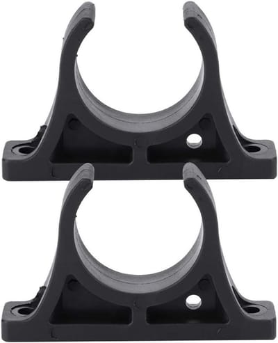 Duurzame Plastic Paddle Oar Holder Clips voor Kayaks, Kano's en Roeiboten - Zwart en Stevig