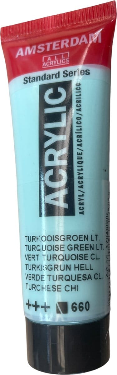 Amsterdam acryl 660 Turkooisegroen 20 ml