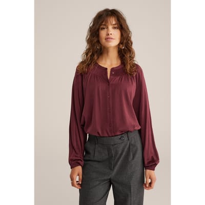 WE Fashion Blouse Vintage Red Taglia: L | Maglie a manica lunga Outlet | Donna | Rosso